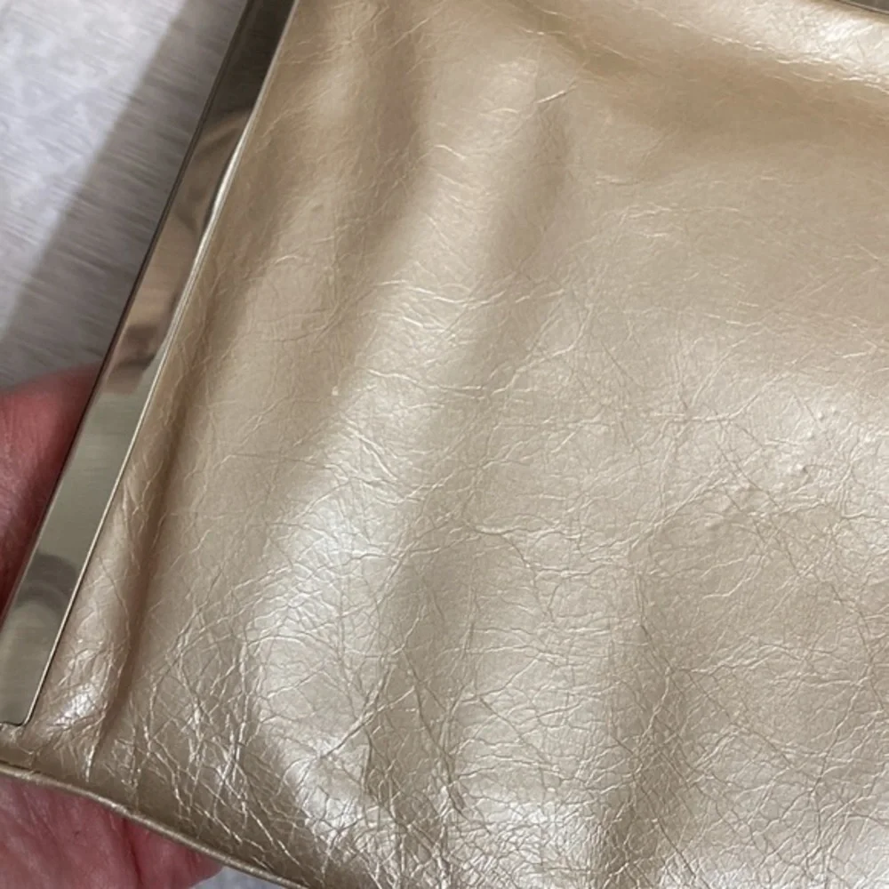 Hobo Pearl shimmer convertible evening clutch bag